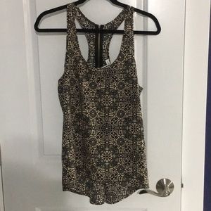 Flowy tank top blouse